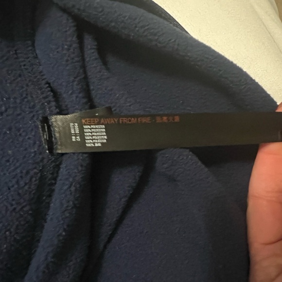 Free People Navy Mountain Dreamin Recycled Fleece - Picture 8 of 11